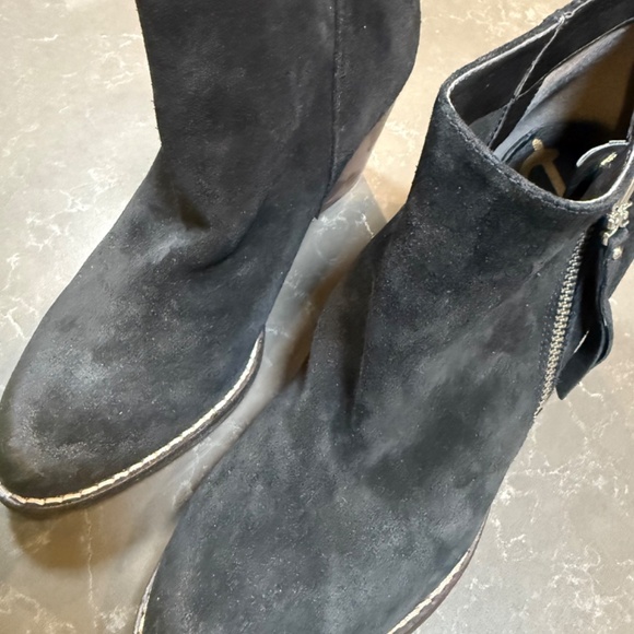 Macon Black Suede Bootie - Sam Edelman - Picture 6 of 6